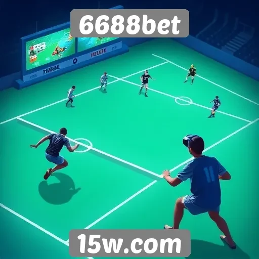 Jogos de esporte virtual ganham força no 6688bet