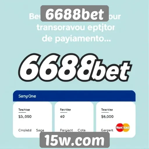 Evolução das opções de pagamento no 6688bet
